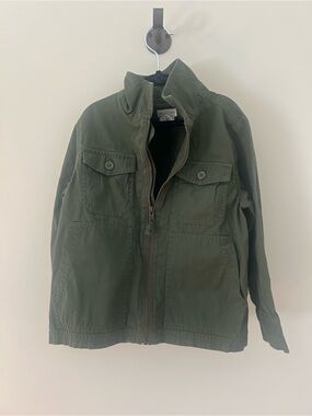 Crewcuts Olive Green Utility Jacket